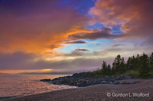 North Shore Sunset_02601.jpg - Photographed near Wawa Ontario, Canada.
